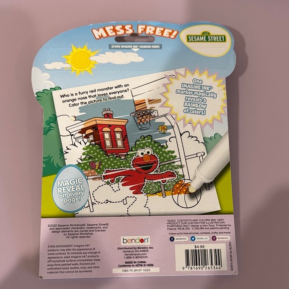 Sesame Street Imagine Ink Magic Ink Pictures - Picture 2 of 16